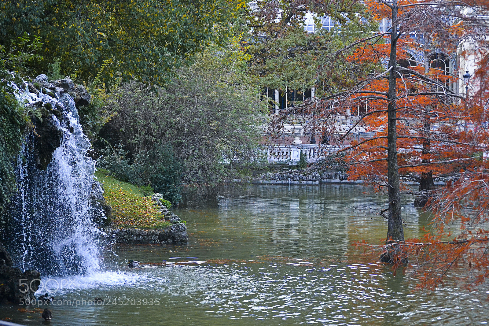 Nikon D3100 sample photo. Cascada palacio cristal photography