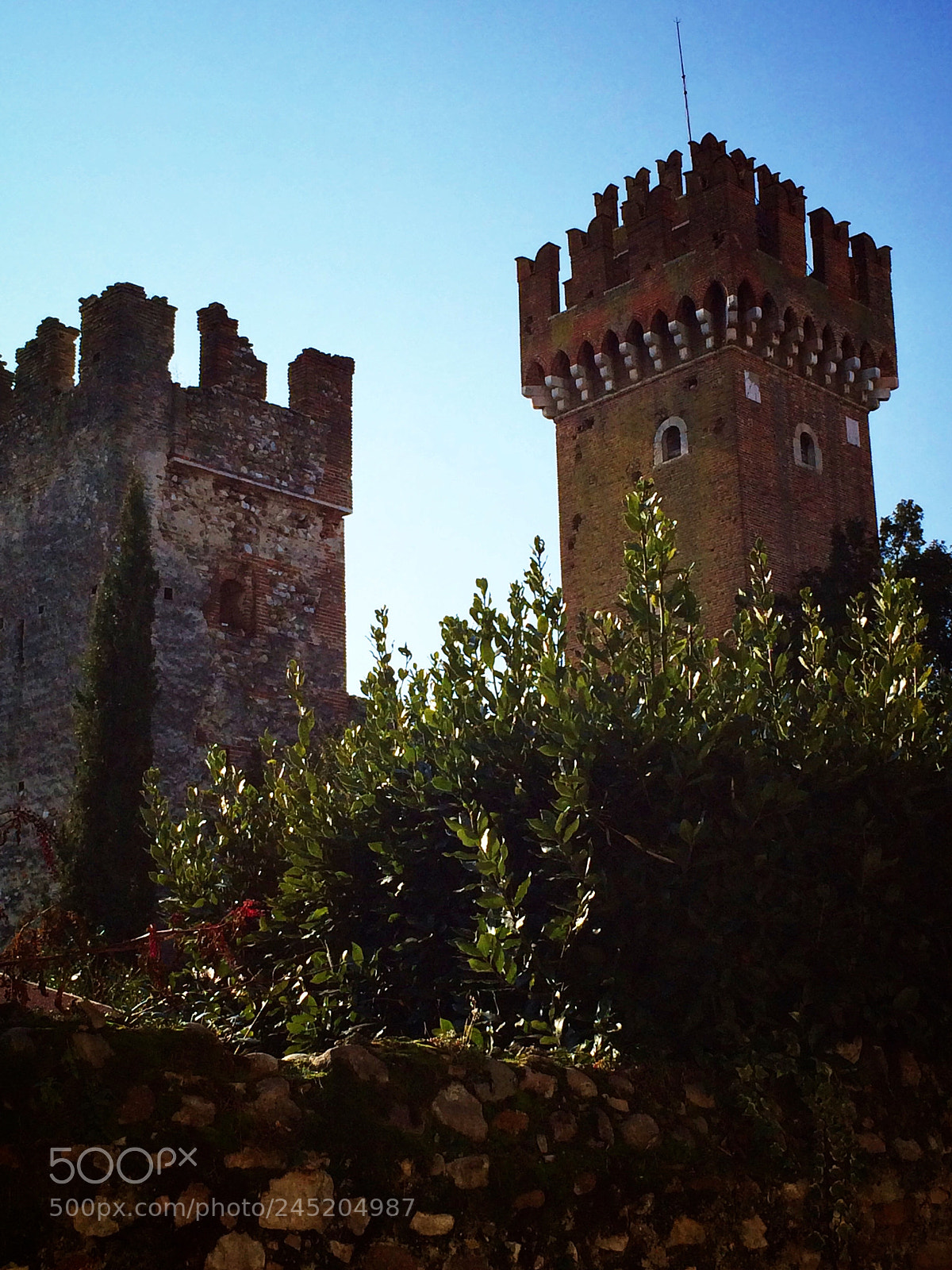 Apple iPhone 5s sample photo. The castle of lazise photography