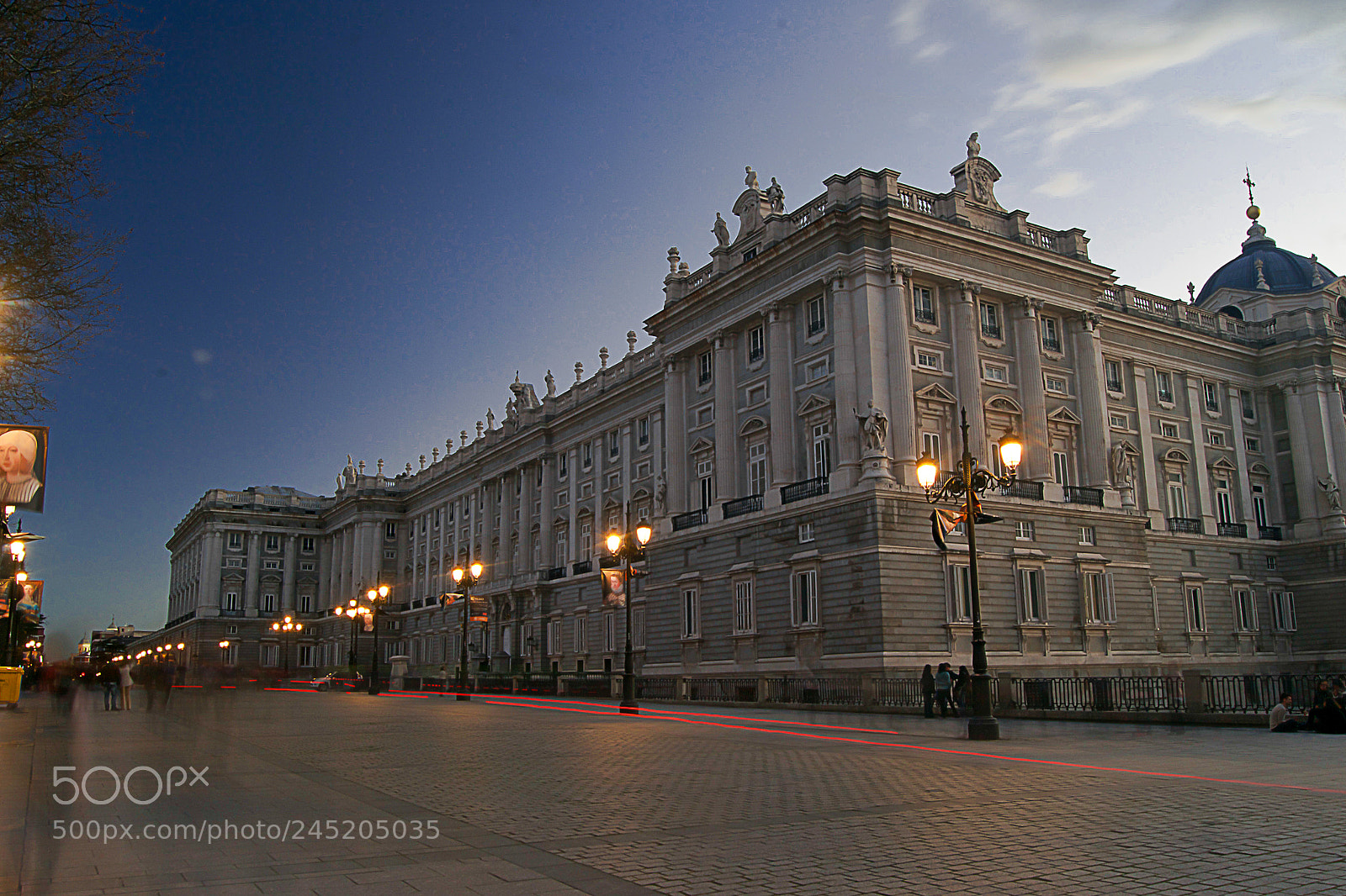 Nikon D3100 sample photo. Palacio real photography