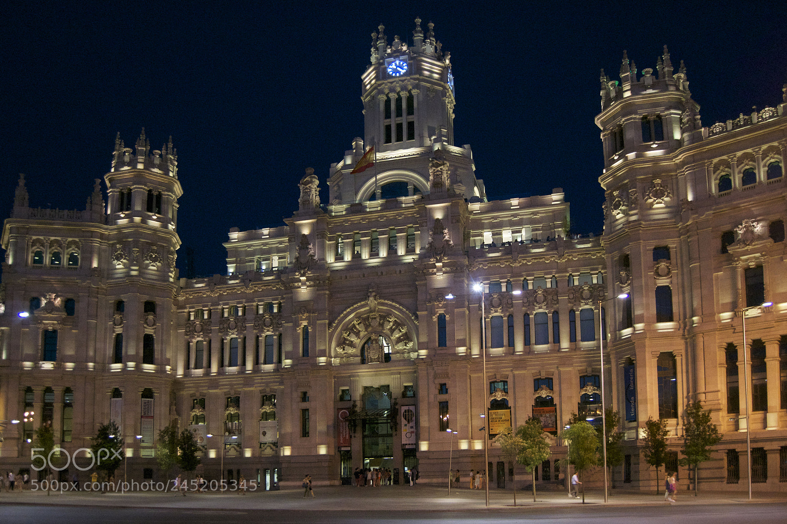 Nikon D3100 sample photo. Palacio telecomunicaciones photography
