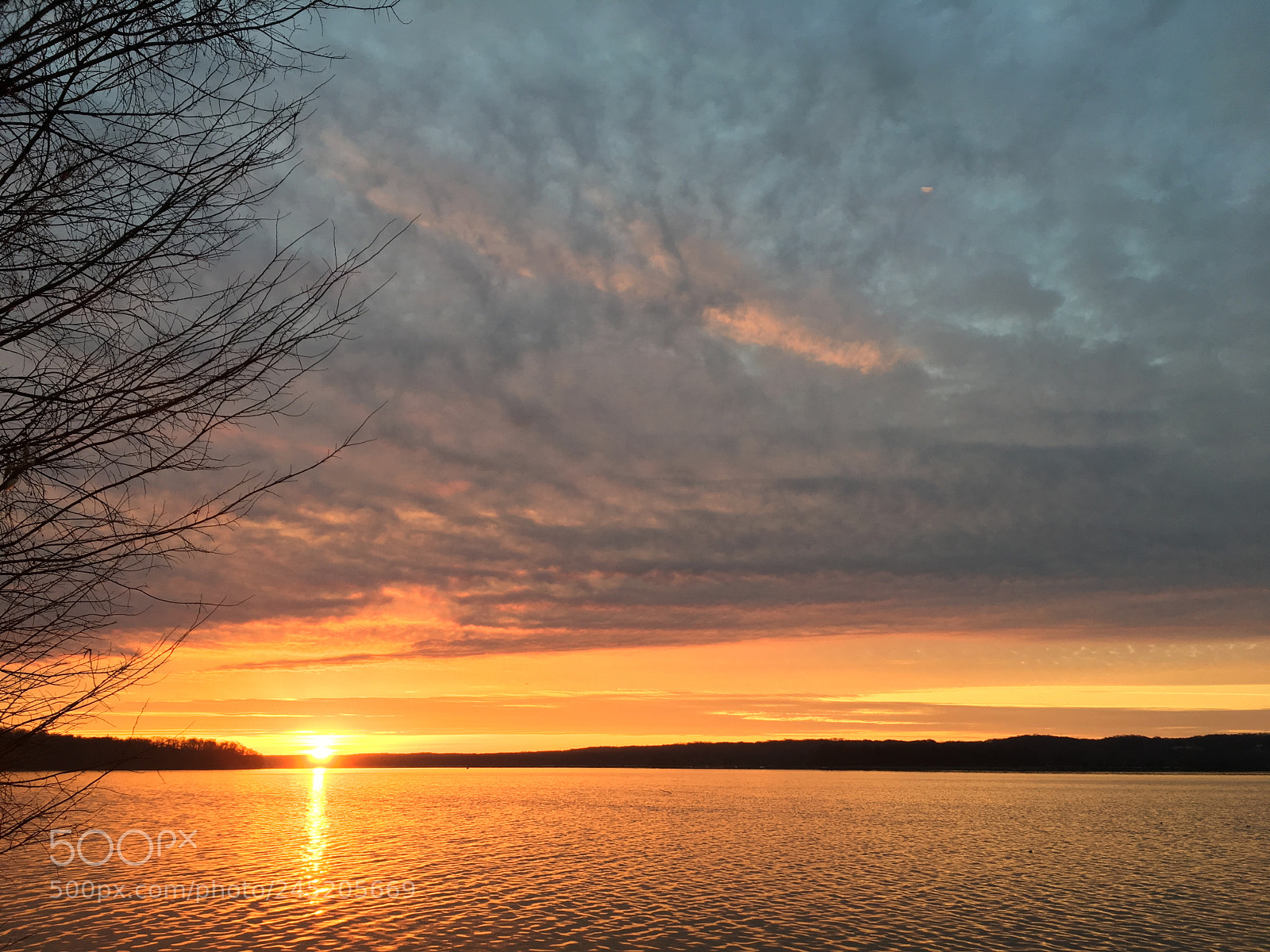 Apple iPhone 6s sample photo. Potomac sunrise photography