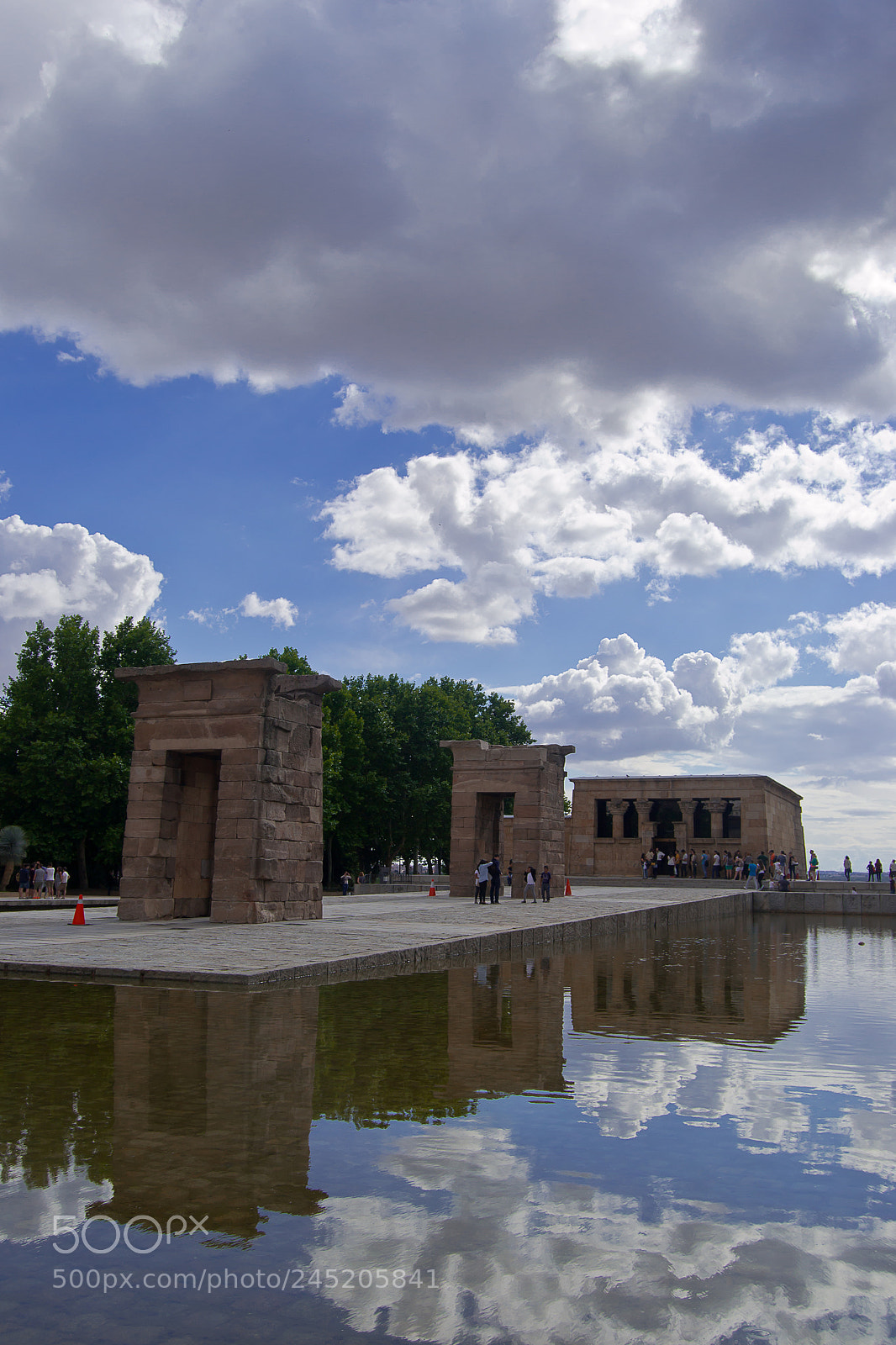 Nikon D3100 sample photo. Templo debod photography