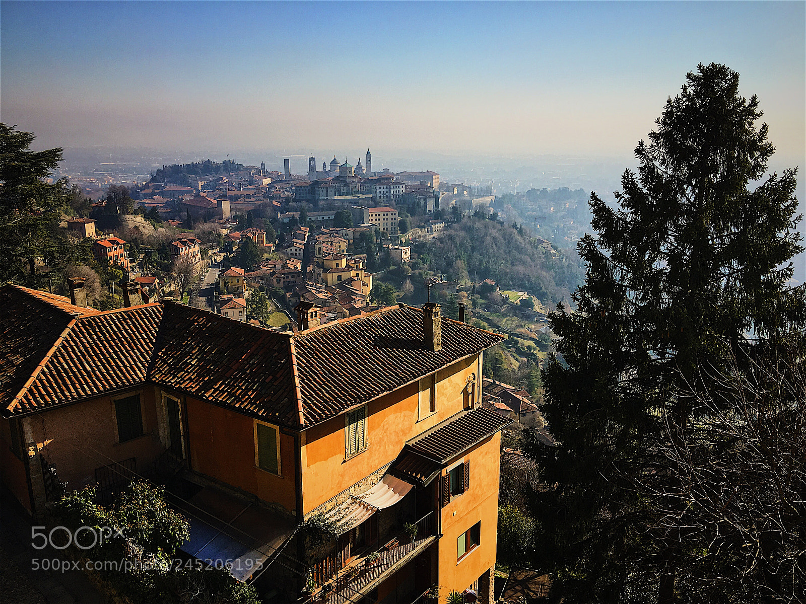 Apple iPhone 6s Plus sample photo. Bergamo, italy view from photography