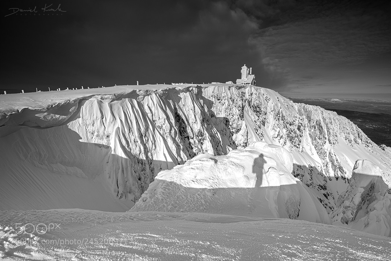 Nikon D610 sample photo. Snow shadow photography