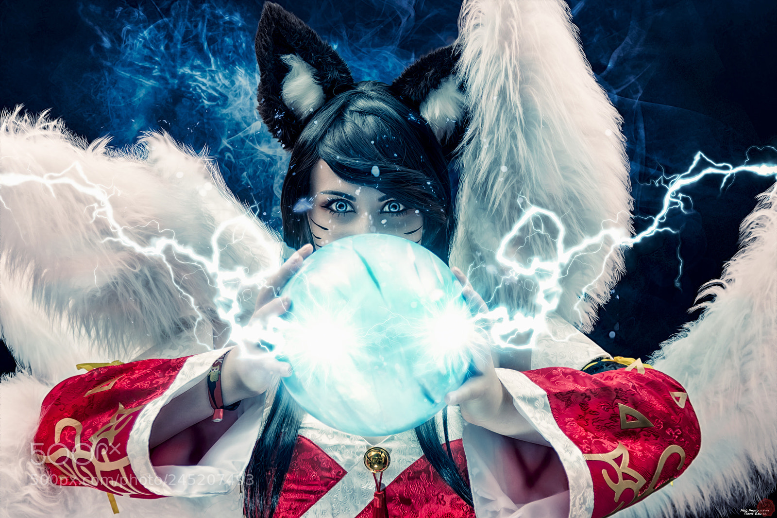 Nikon D7200 sample photo. Ahri - league of photography