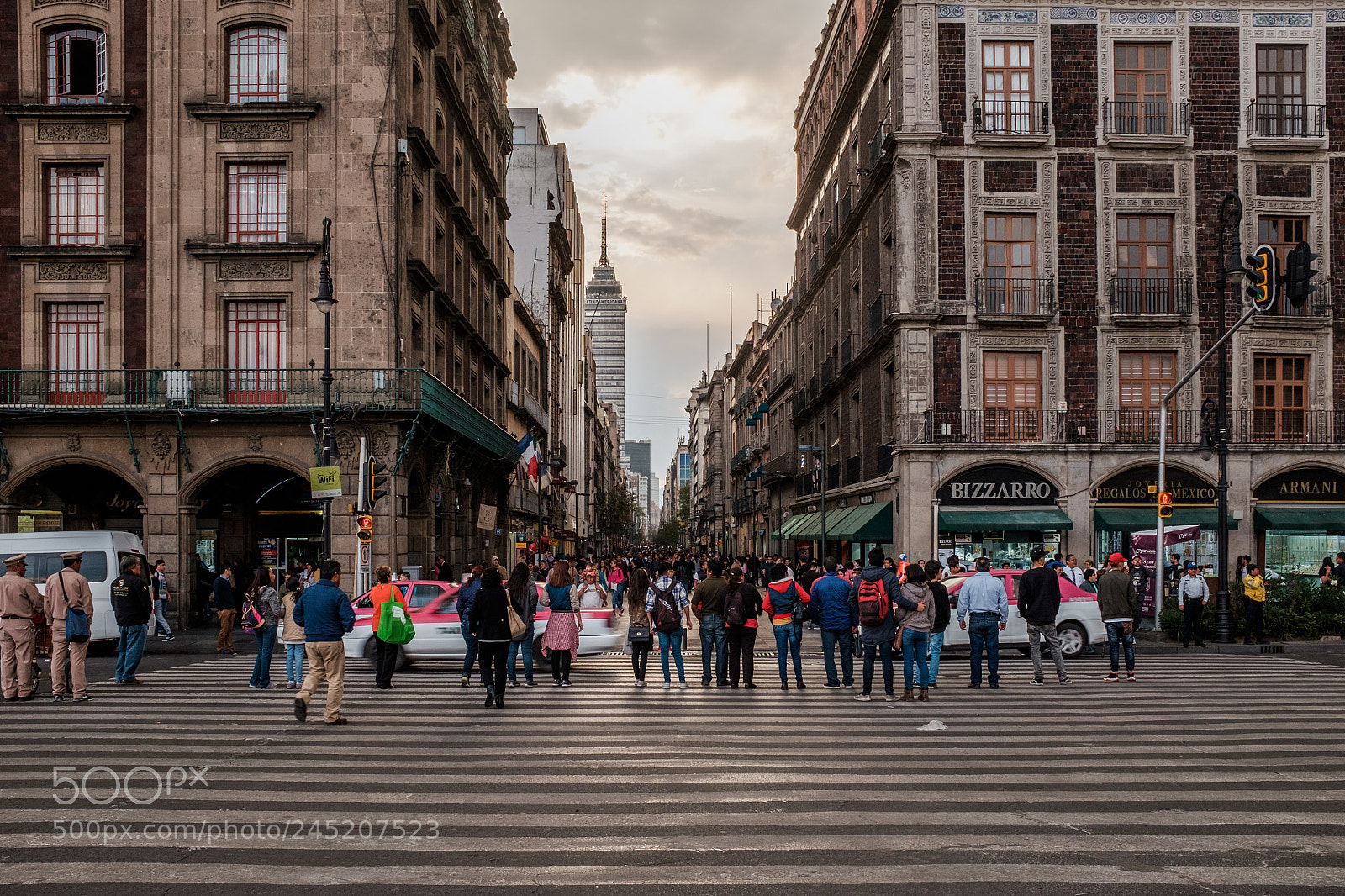 Fujifilm X100T sample photo. Madero street photography