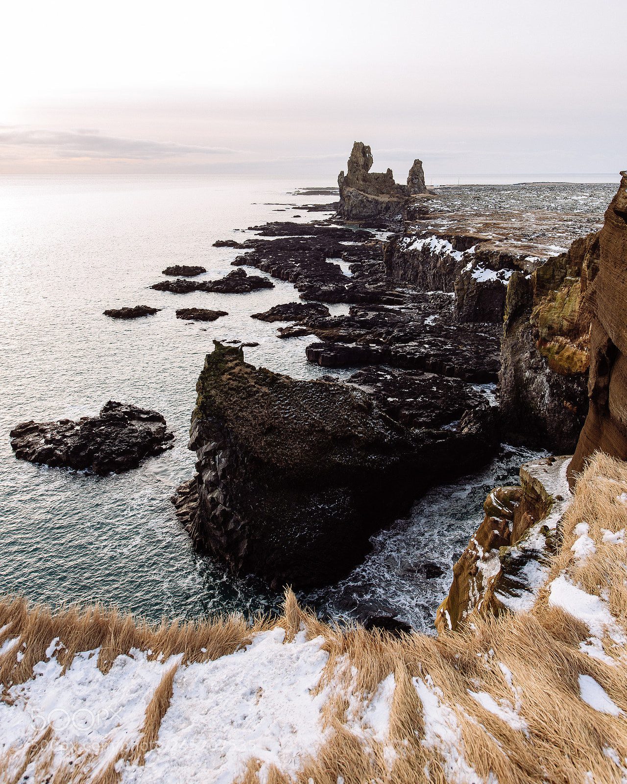 Nikon D810 sample photo. Lóndrangar photography