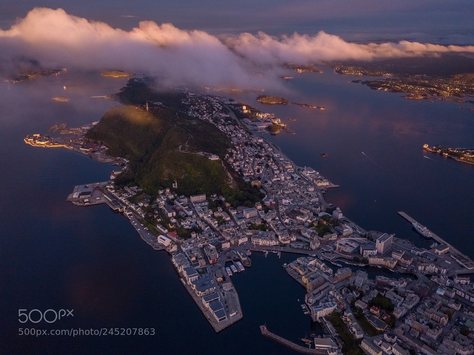 DJI FC220 sample photo. Downtown from above photography