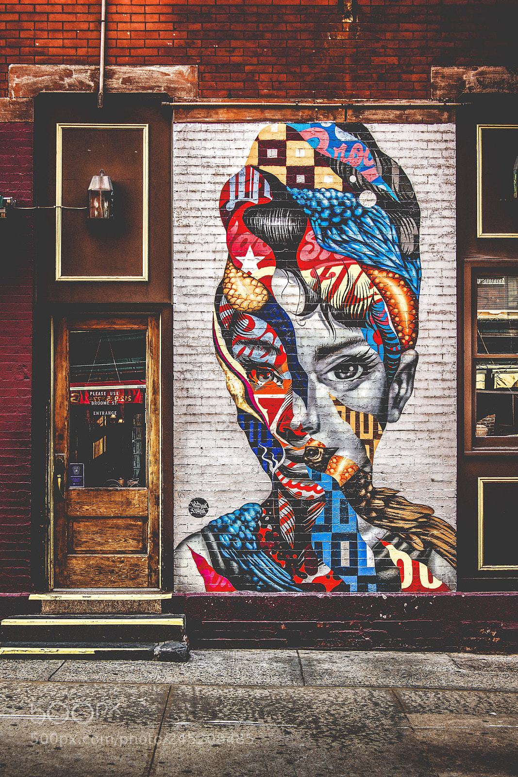 Nikon D850 sample photo. Cafe roma wall photography