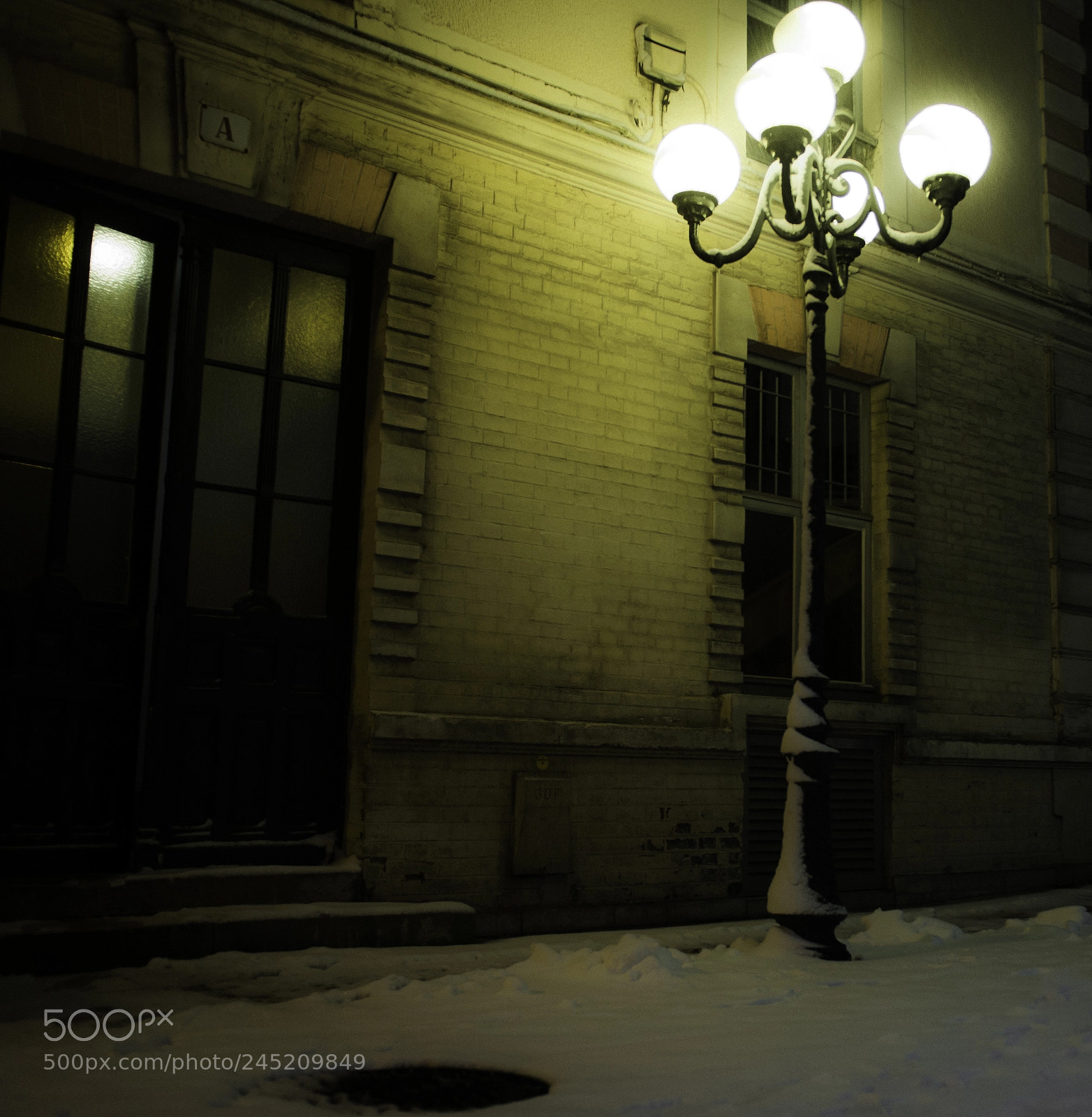 Nikon D700 sample photo. Lampadaire photography