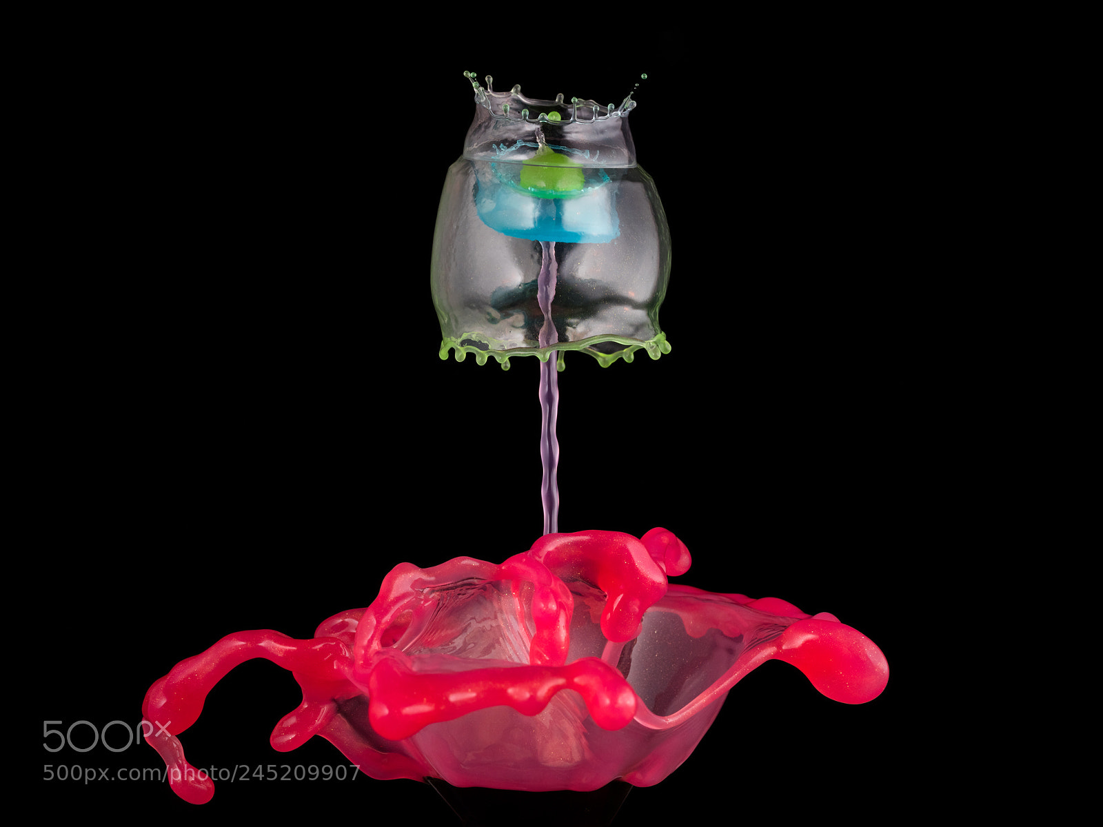 Sony a7R II sample photo. Water flower photography