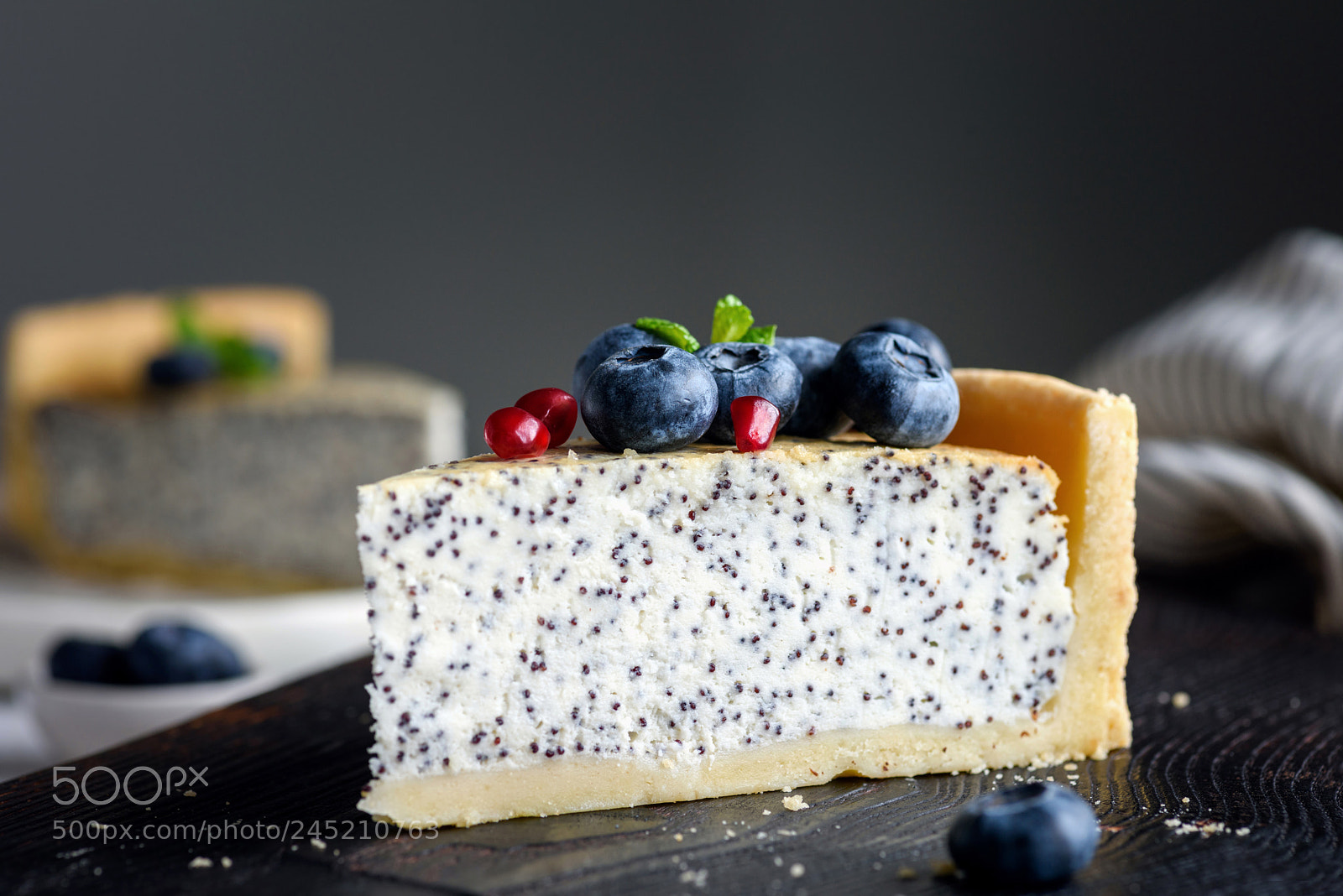 Nikon D810 sample photo. Slice of cheesecake with photography