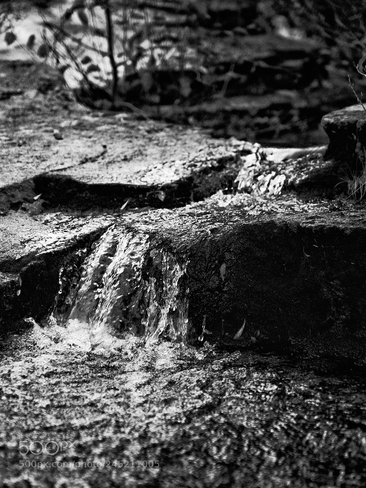 Fujifilm X-T2 sample photo. Small mountain stream photography