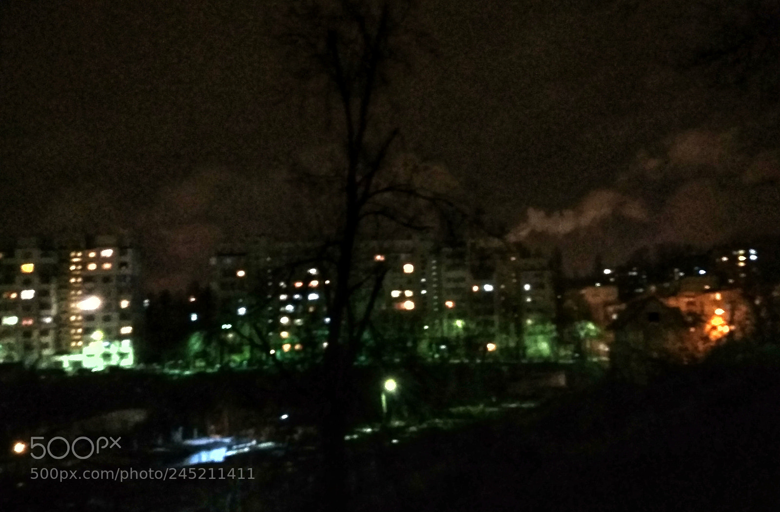 Xiaomi Redmi 4X sample photo. Night colors photography