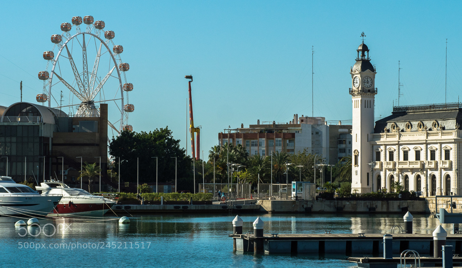 Panasonic Lumix DMC-GX8 sample photo. Marina port area valencia photography
