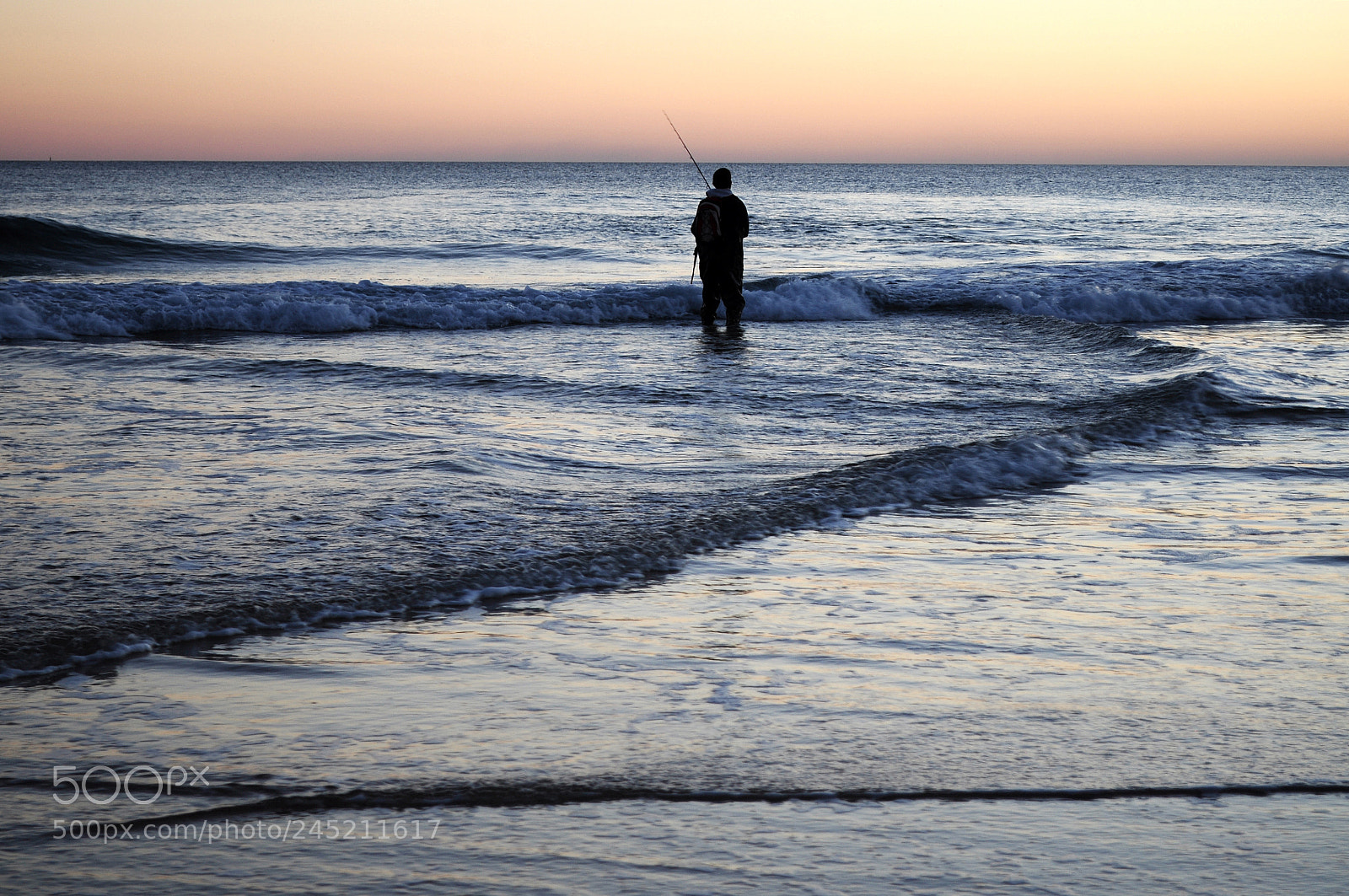 Nikon D5000 sample photo. The fisherman photography