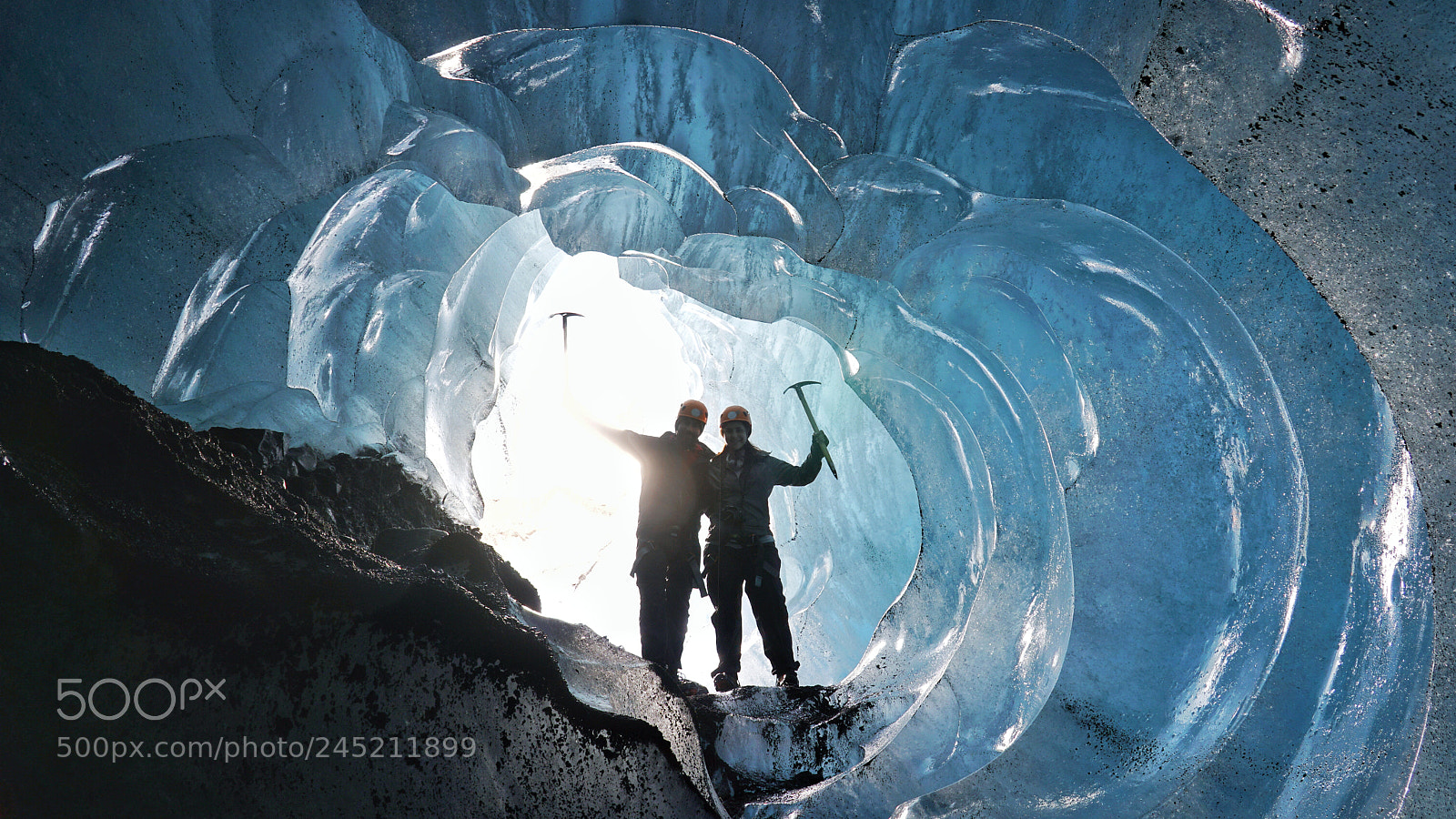 Sony a6500 sample photo. Into the glacier photography