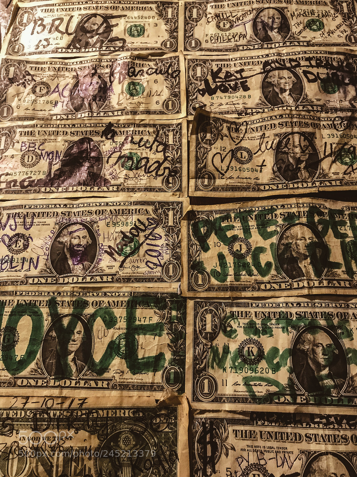 Apple iPhone 7 Plus sample photo. Dollar bills photography