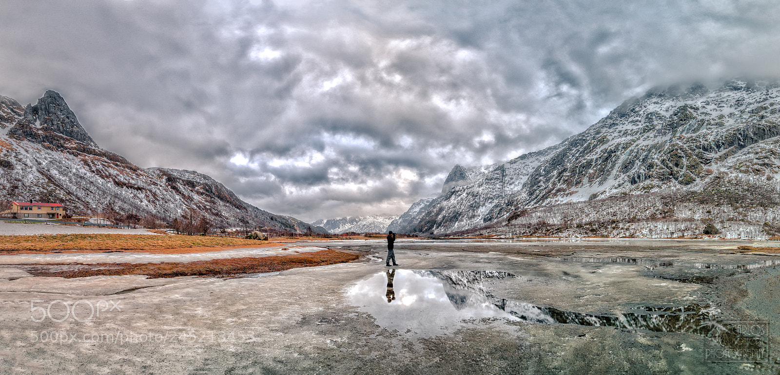 Canon EOS-1D X Mark II sample photo. Frozen fjord lofoten norway photography
