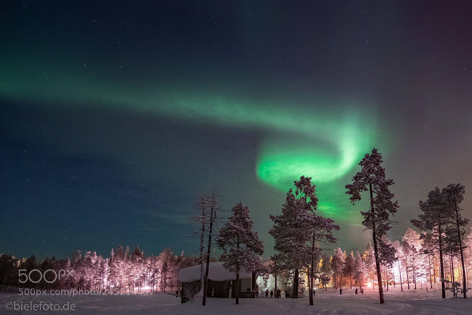 Fujifilm X-T20 sample photo. Northern lights in finland 4 photography