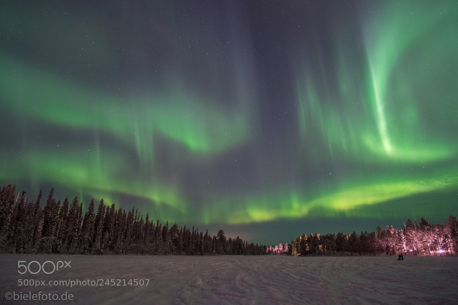 Fujifilm X-T20 sample photo. Northern lights in finland 1 photography