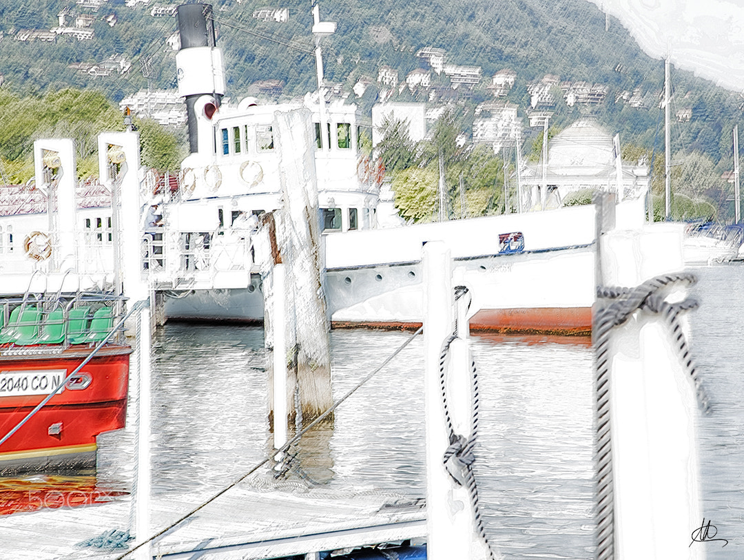 Canon EOS 5DS R sample photo. Como postcard photography