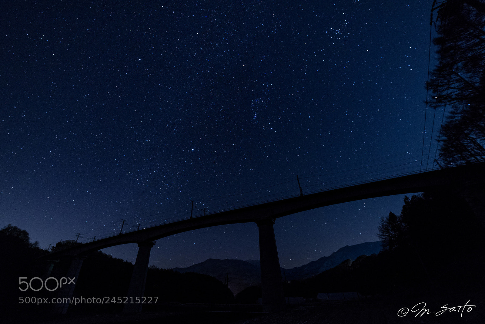 Pentax K-1 sample photo. The winter triangle photography