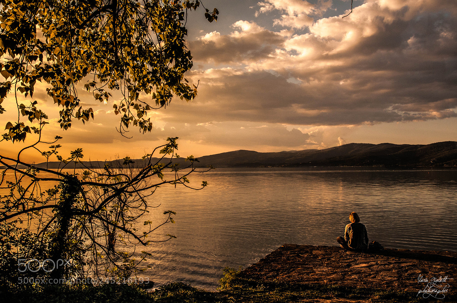 Nikon D300S sample photo. Sunset at the lake photography
