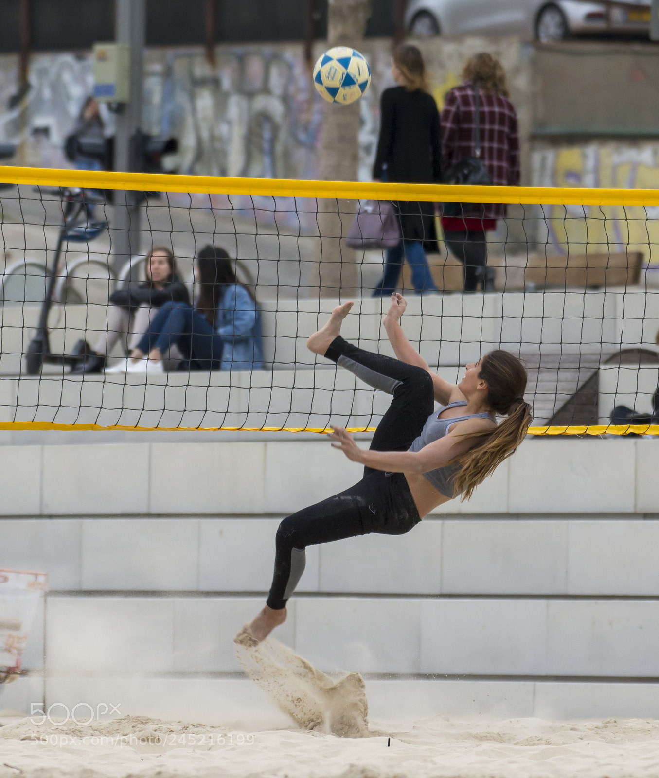 Nikon D7100 sample photo. Beach volleyball photography