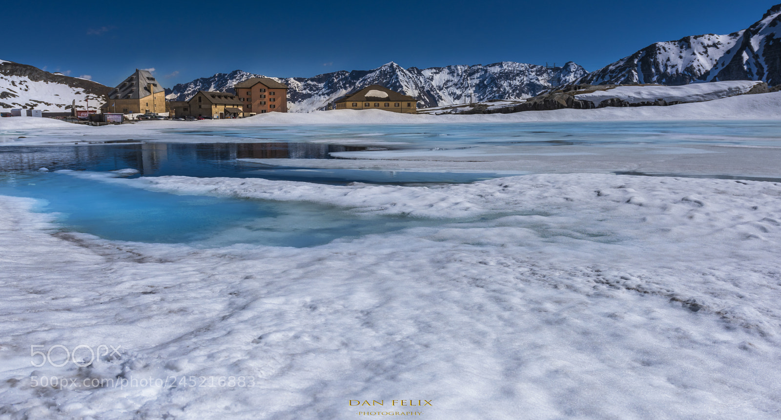 Nikon D810 sample photo. Ice lake photography