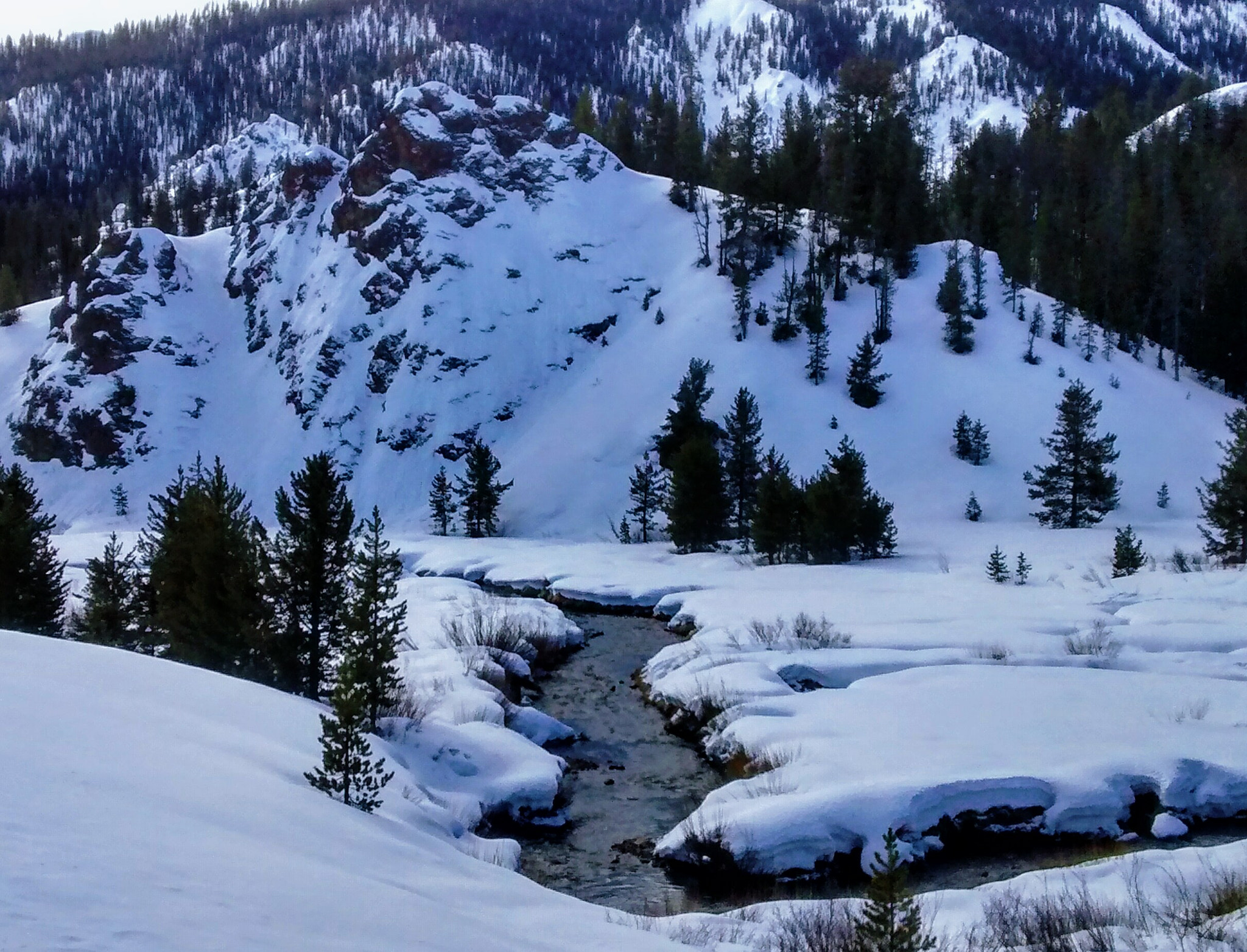 Motorola Moto G (1st Gen) sample photo. Big wood river near galena in hdr photography