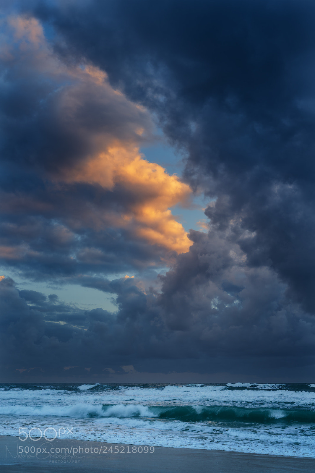 Sony a7R II sample photo. Lightning cloud photography