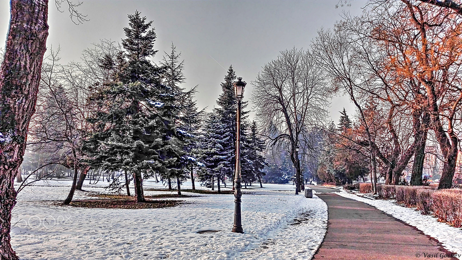 HUAWEI Y6II sample photo. Winter fairytale hdr photography