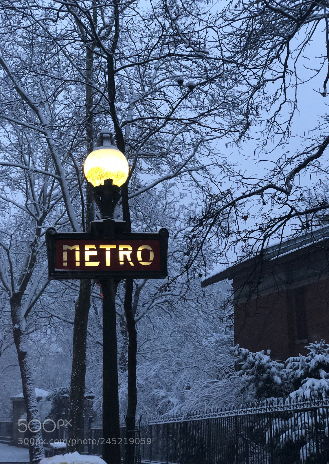 Apple iPhone X sample photo. Métro buttes chaumont photography
