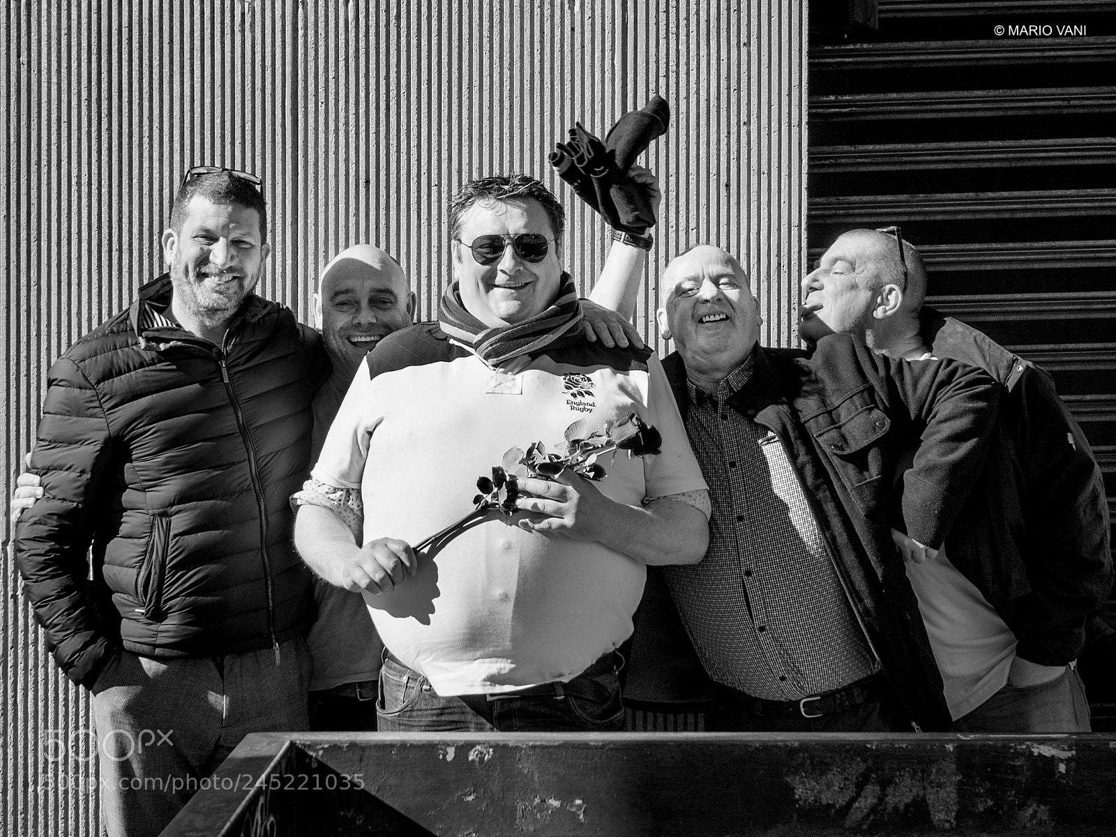 Olympus PEN-F sample photo. England rugby fans photography