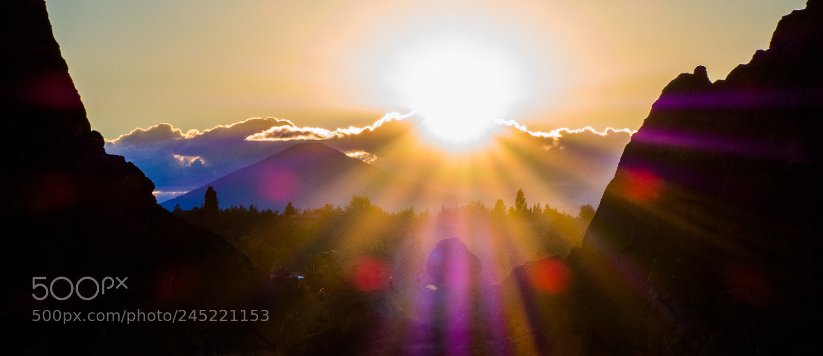 Olympus OM-D E-M5 II sample photo. Smith rock sunset photography