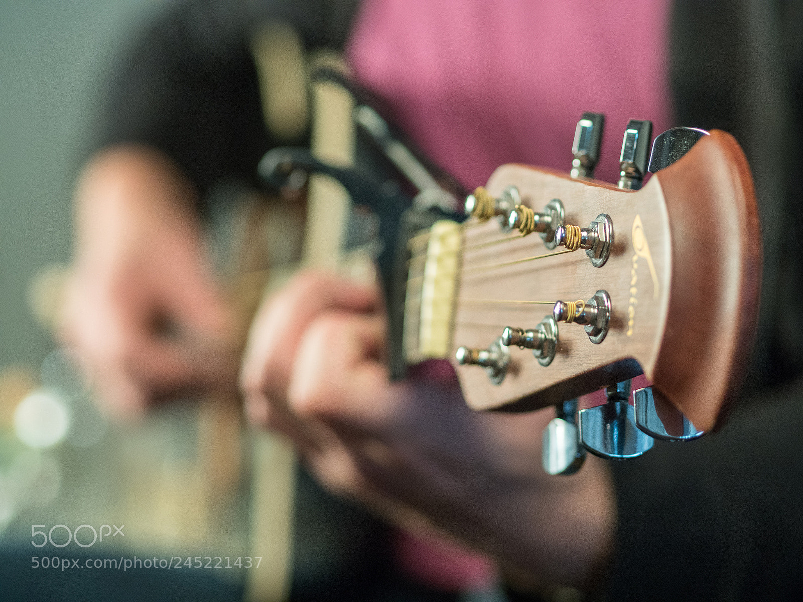 Olympus OM-D E-M5 II sample photo. Guitar closeup photography