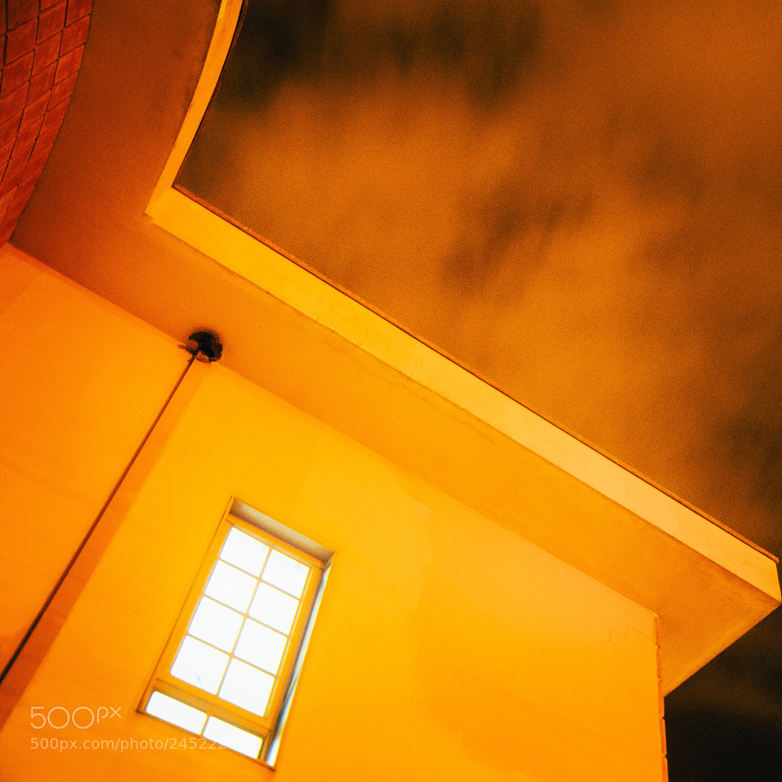 Nikon D90 sample photo. Yellow house photography
