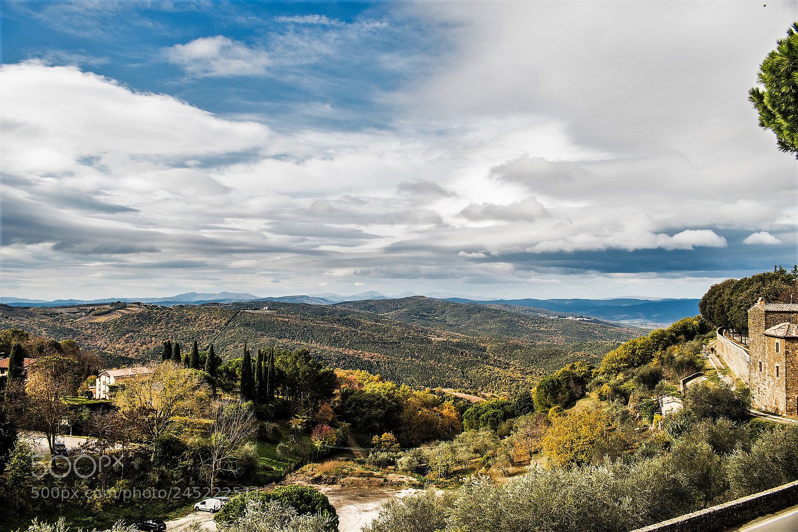 Nikon D5500 sample photo. Montalcino, toscana photography