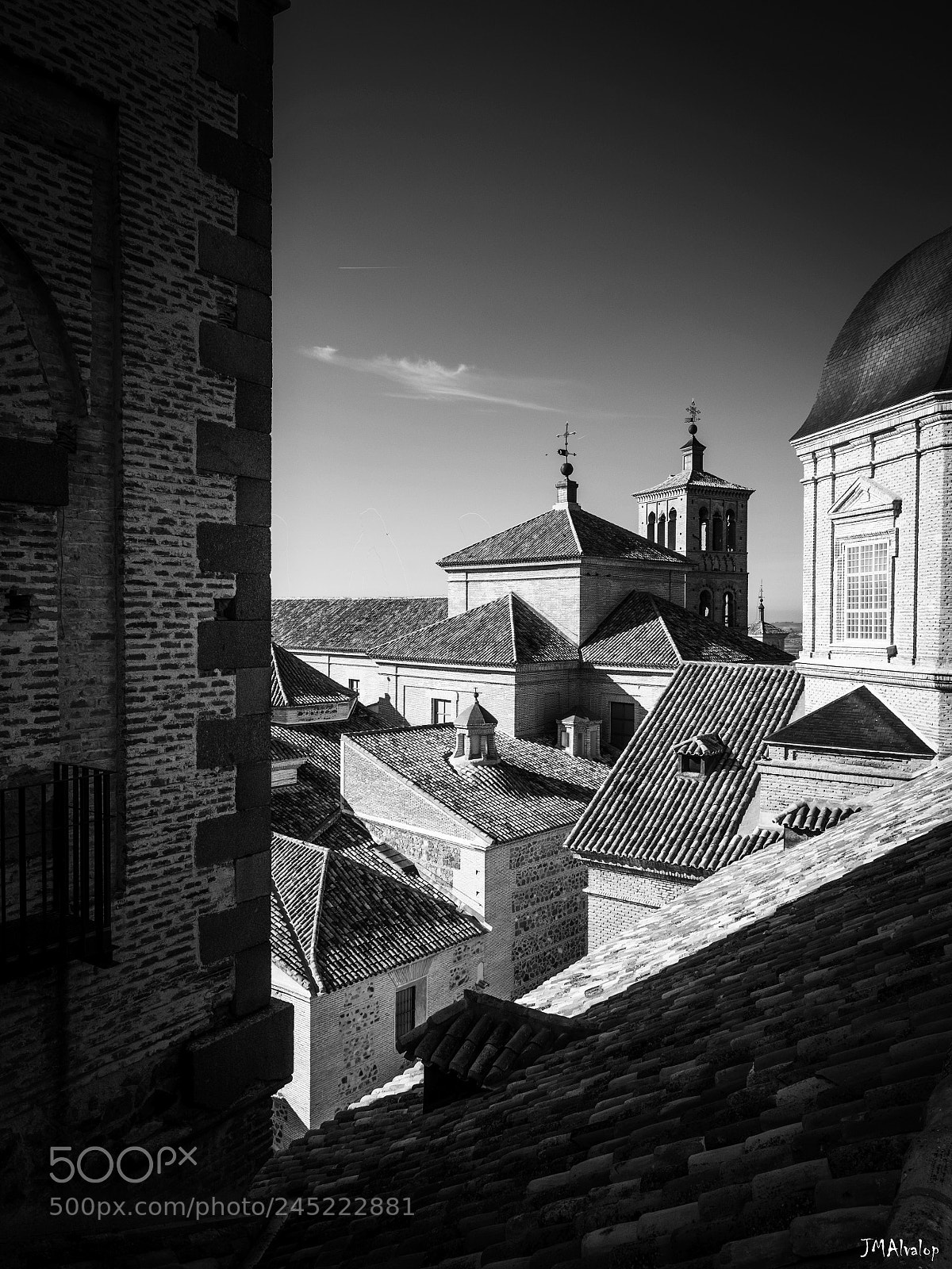 Olympus OM-D E-M5 II sample photo. Azoteas de toledo photography