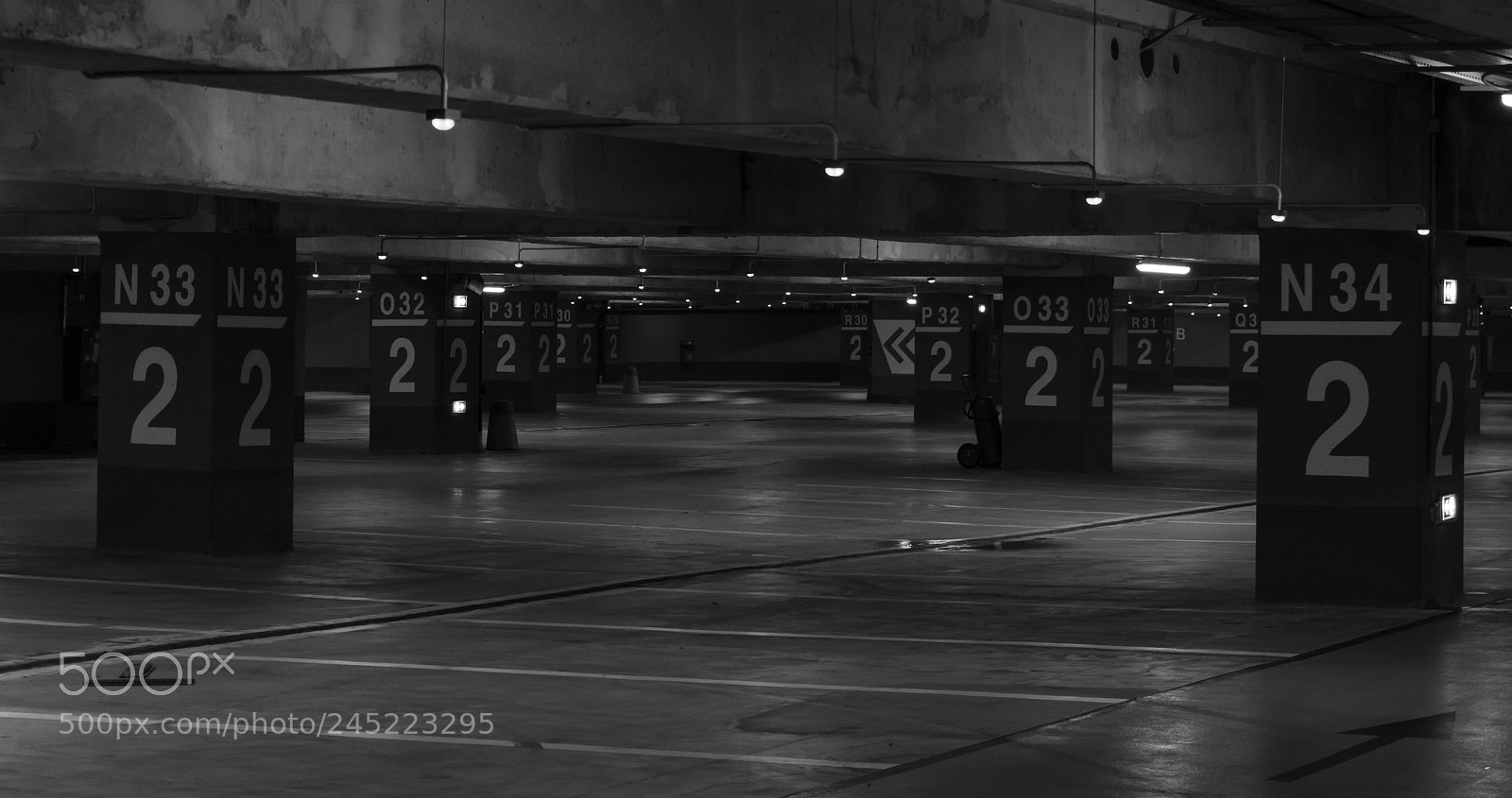 Nikon D5200 sample photo. ...the parking lot. photography