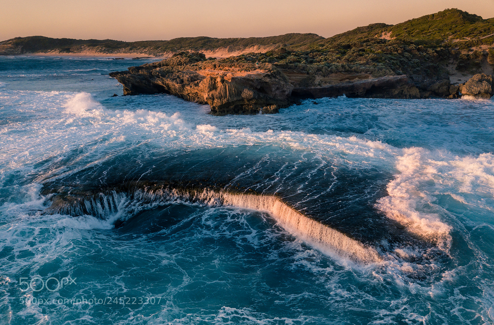 DJI FC220 sample photo. Waves photography
