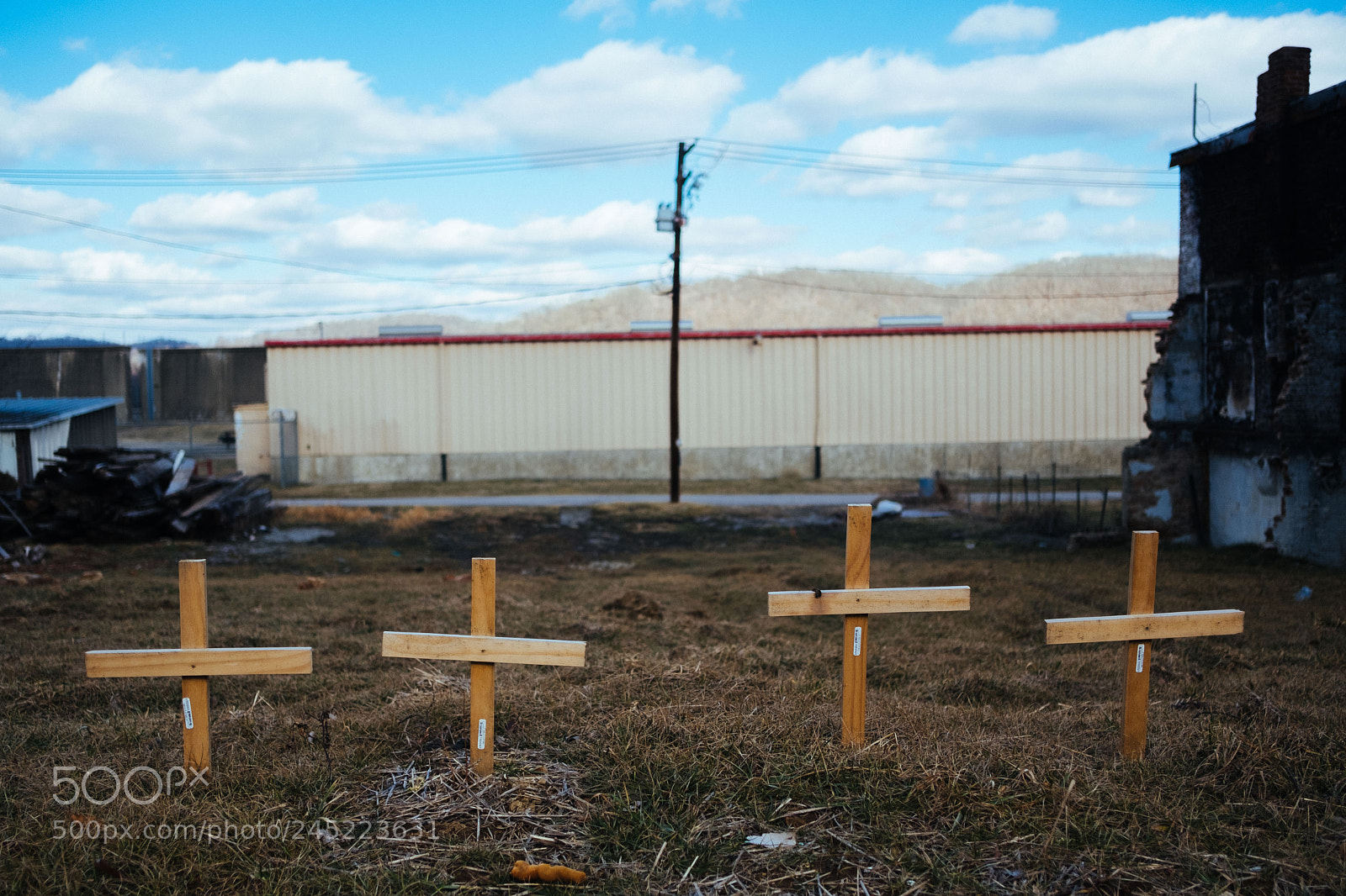 Fujifilm X-T2 sample photo. Four crosses. maysville, ky. photography