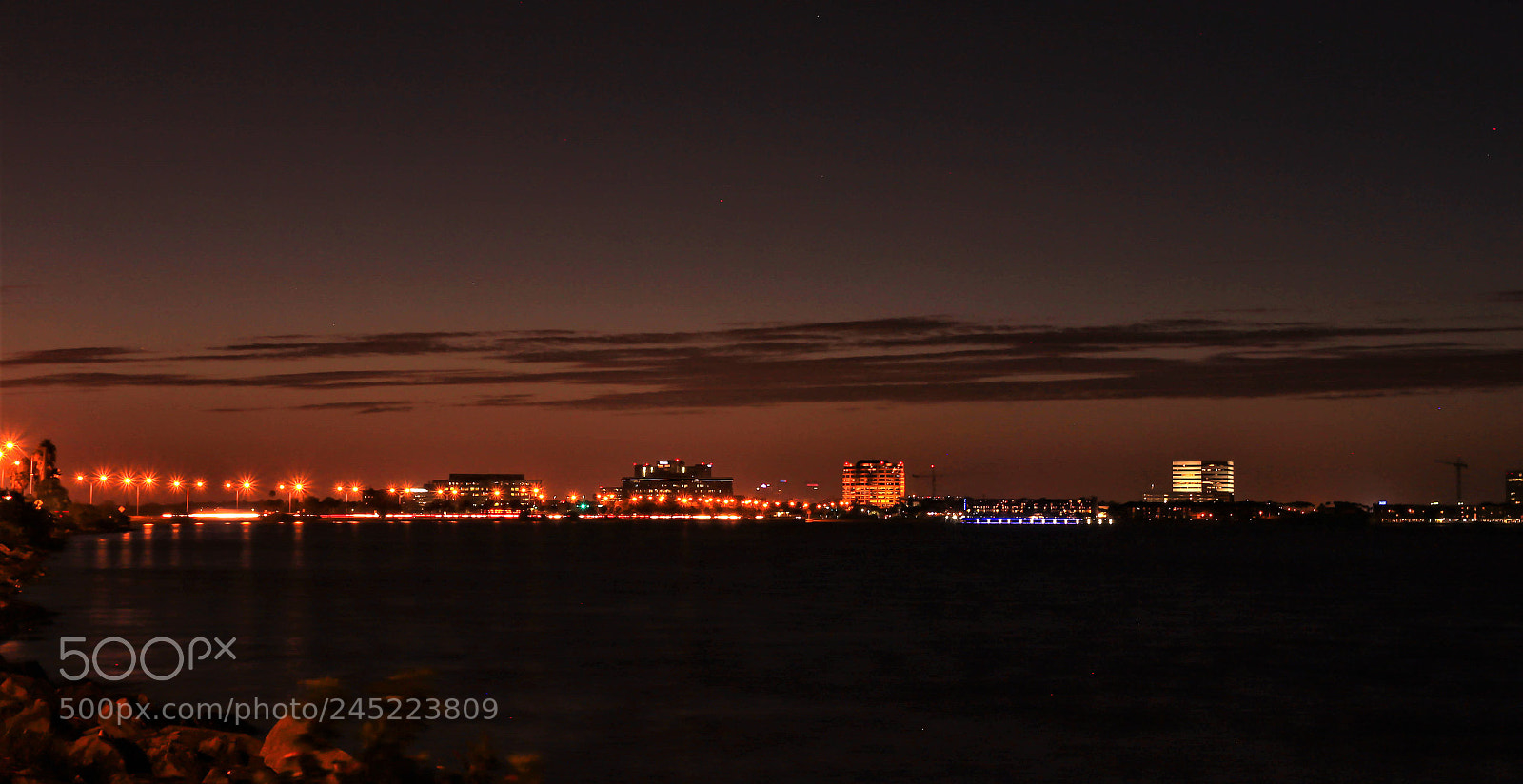 Canon EOS 600D (Rebel EOS T3i / EOS Kiss X5) sample photo. Skylinne predawn photography