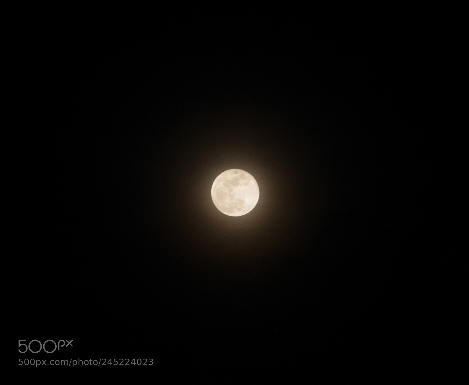 Pentax K-70 sample photo. Supermoon photography