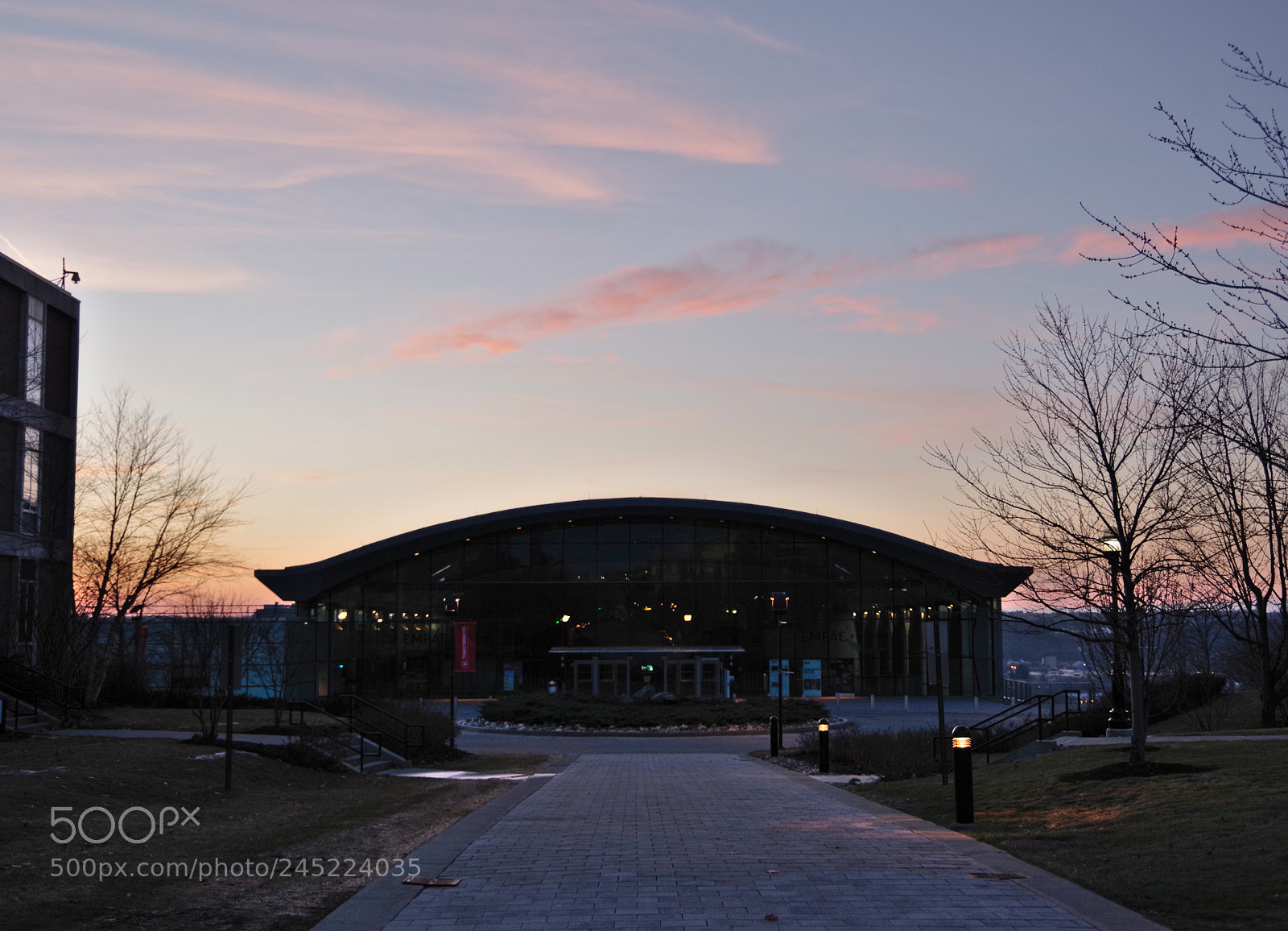 Pentax K-70 sample photo. Sunset over empac photography