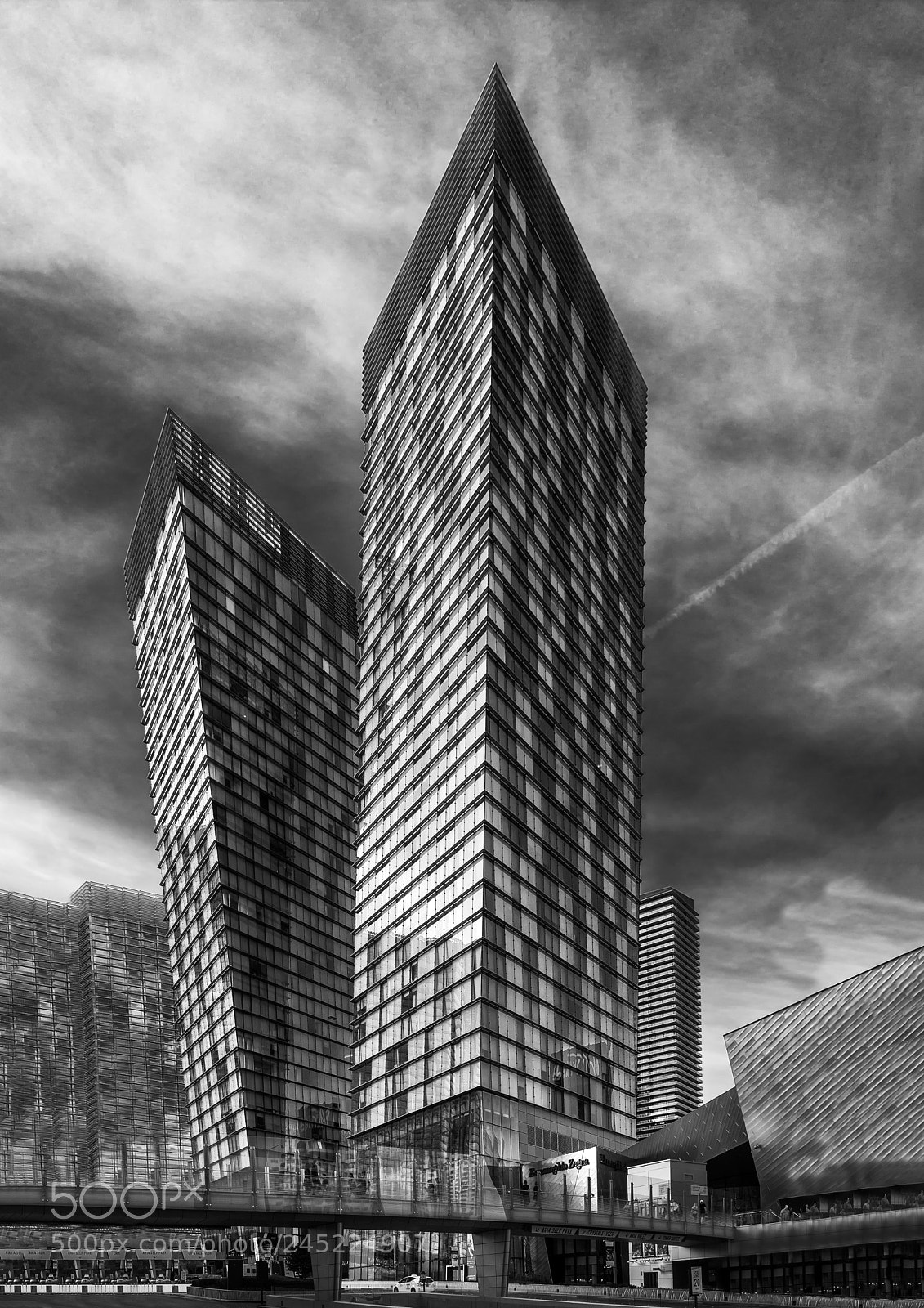 Nikon D7100 sample photo. Las vegas building photography