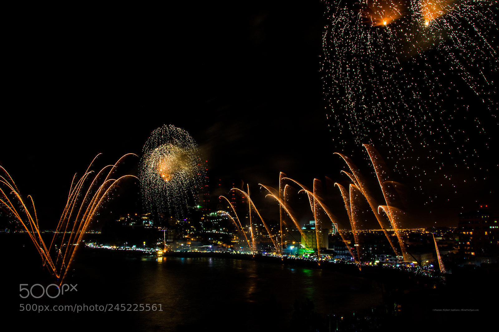 Nikon D5200 sample photo. Showers of golden fire photography