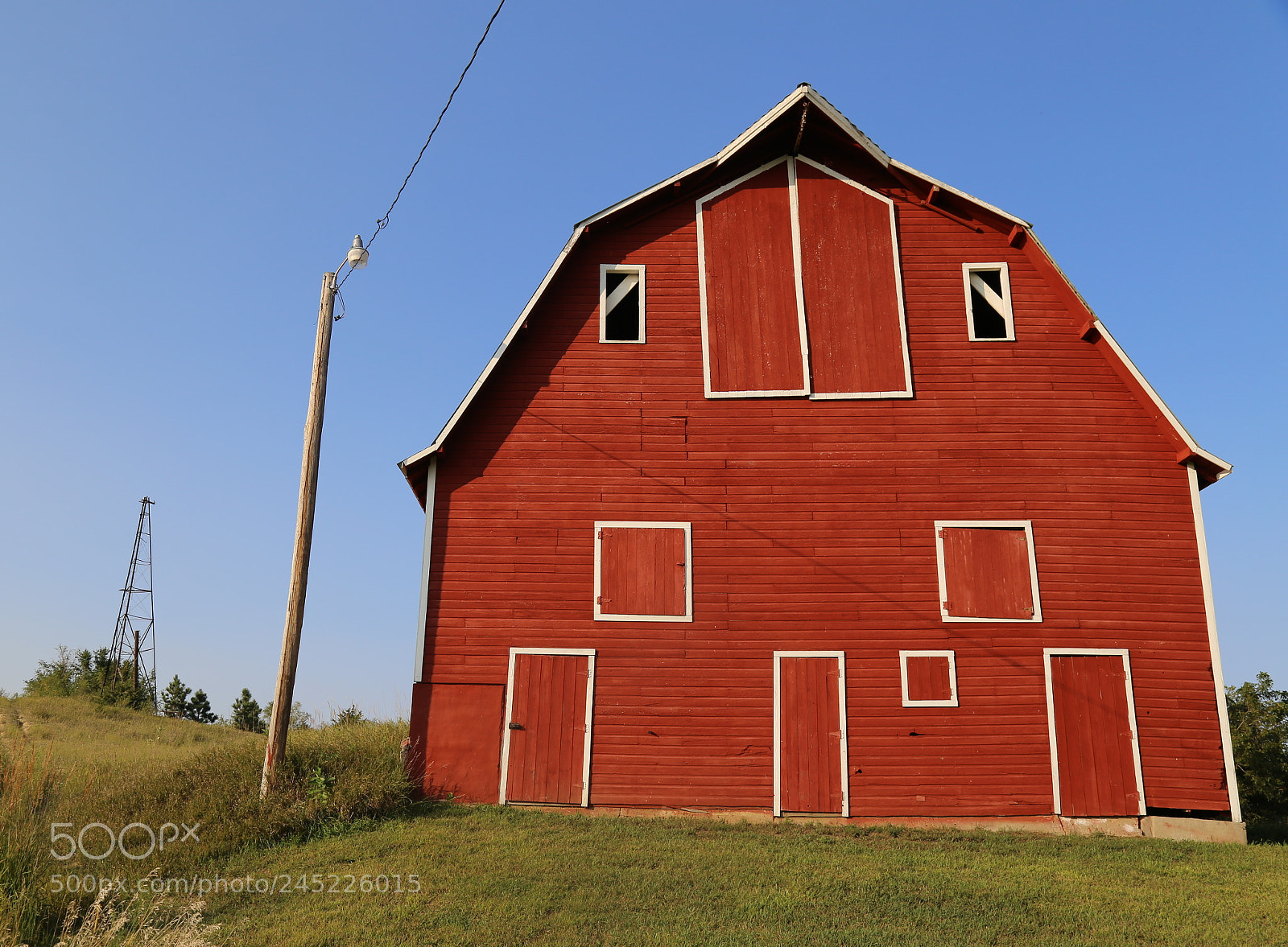 Canon EOS 6D + Canon EF 24-105mm F4L IS USM sample photo. The red barn! photography
