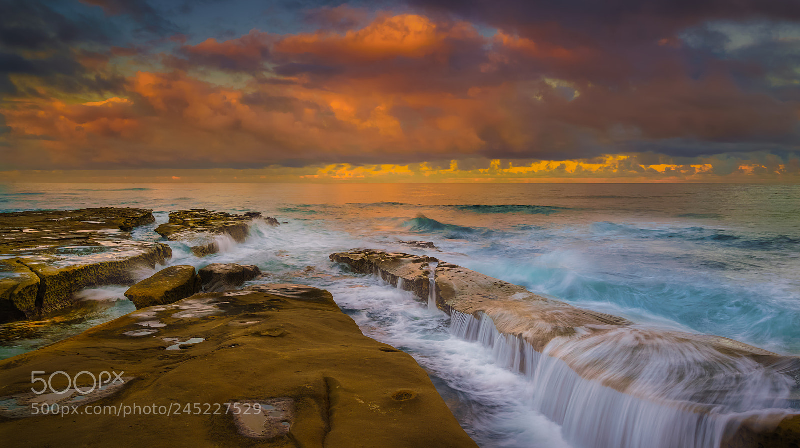 Sony a7R II sample photo. La jolla sunrise photography